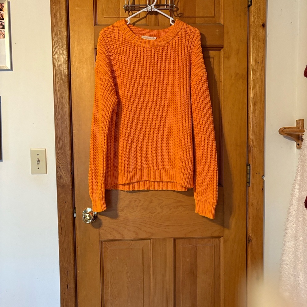 Tory Burch Orange Men's‎ Sweater - Picture 3 of 3